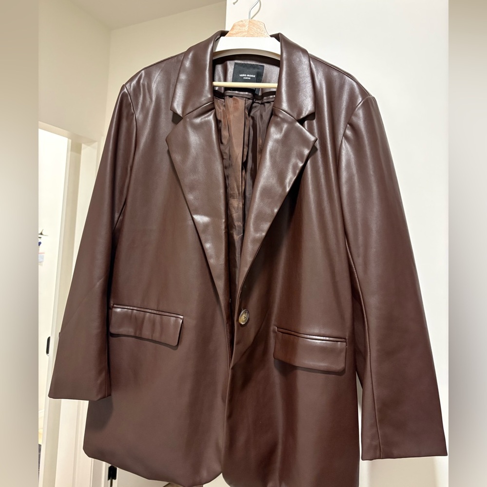 Vero Moda Pleather Blazer